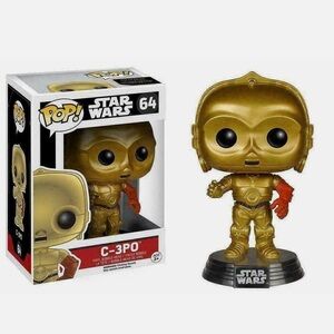 FUNKO POP STAR WARS THE FORCE AWAKENS #64 C-3PO RED